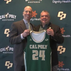 Cal Poly introduces Mike DeGeorge as new men's basketball head coach