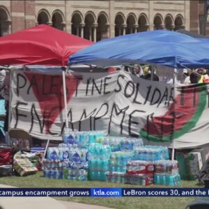Demonstrations at UCLA flared amid Israel-Hamas war