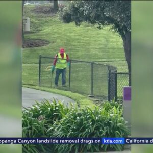 Aliso Viejo residents say weed killing chemical sprayed near homes is making them sick