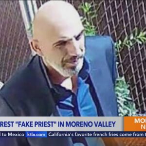 Deputies arrest 'fake priest'