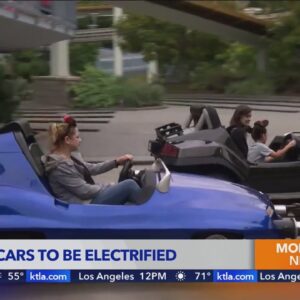 Disneyland’s Autopia cars will switch from gas to electric
