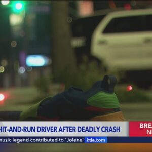 Driver sought in deadly Echo Park hit-and-run crash