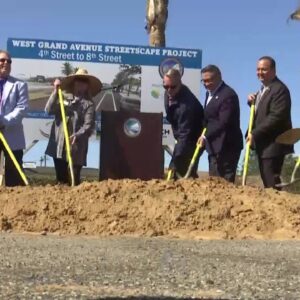 Grover Beach celebrates streetscape groundbreaking, federal funding for public safety ...