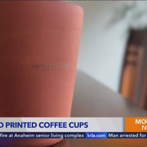 How 3D-printed clay cups are reducing paper waste in coffee shops
