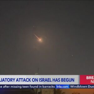 Iran's retaliatory strikes on Israel begins, launching over 300 drones and missiles