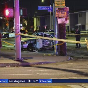 Innocent driver struck, killed when SUV runs red light: LAPD
