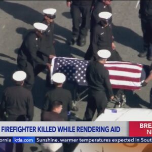 LAFD recruit firefighter killed while rendering aid on 101 Freeway