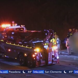 Crash involving wrong way driver on 10 Freeway leaves 1 dead, 3 seriously injured 