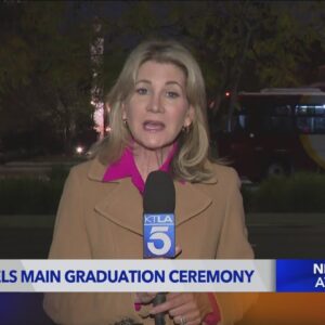 Main graduation ceremony at USC canceled amid protests