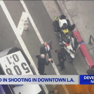 Man killed in downtown Los Angeles