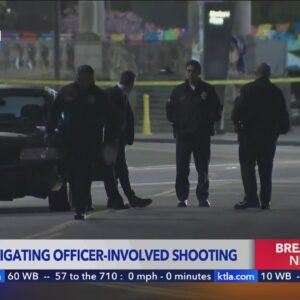 Man shoots at officers after being found in car with handgun: LAPD