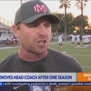 Mater Dei football coach out after just one season