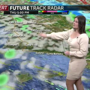 An unseasonably cold system brings rain and drops temperatures Thursday