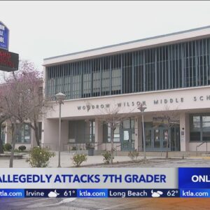 Parents outraged after SoCal teacher allegedly attacks 7th grader