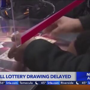 Powerball draw for $1.3 billion jackpot delayed