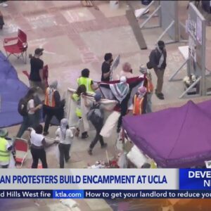 Protesters encampment grows at UCLA; University issues statement