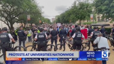 Protests nationwide on university campuses