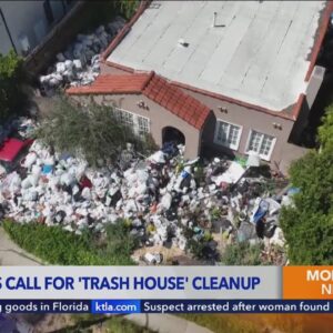 Residents continue calling for action over Los Angeles 'trash house'