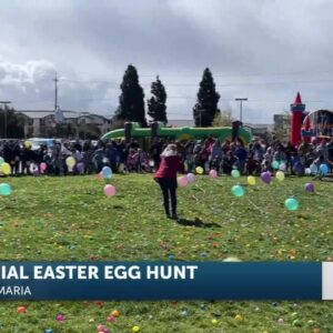 Hundreds gather at First Christian Church for the 10th Annual Special Needs Easter Egg Hunt