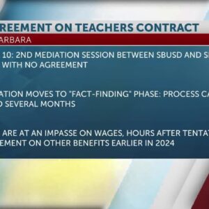 SBUSD and SBTA end second labor negotiation meeting Wednesday