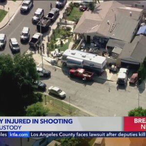 Suspect in custody after reportedly shooting L.A. County deputy