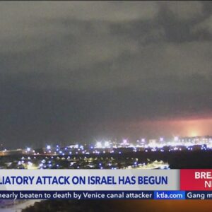 Booms and sirens in Israel after Iran launches over 200 missiles and drones in unprecedented attack