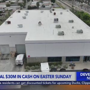 Thieves steal $30 million in Easter Sunday Heist
