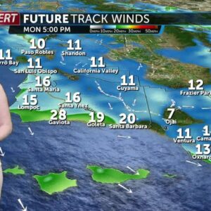 Tuesday will be bright, breezy, and warmer