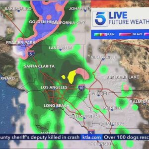 Heavy rain, gusty winds and high surf in store for Southern California this weekend 