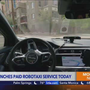 Waymo offering paid rides in Los Angeles