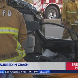 6 people injured in Mid-City rollover crash