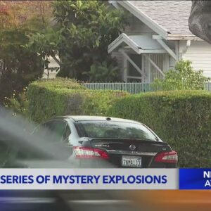 Arrest made in mystery explosions in Pasadena