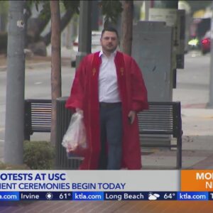 As graduations begin, USC prepares for more protests