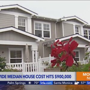California median home price tops $900K for first time ever
