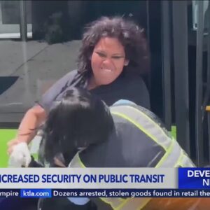 Calls for increased security on public transit