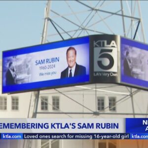 Colleagues, lifelong friends remember KTLA 5's Sam Rubin