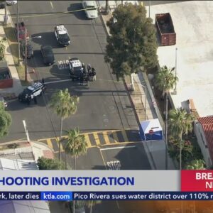 Deadly shooting investigation in San Pedro