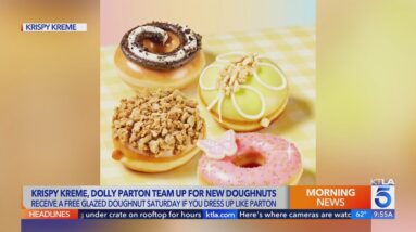 Krispy Kreme giving out free doughnuts to celebrate new Dolly Parton collection