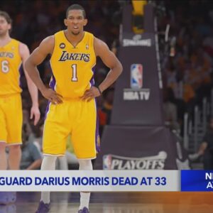 Ex-Lakers guard and Carson native Darius Morris dead at 33