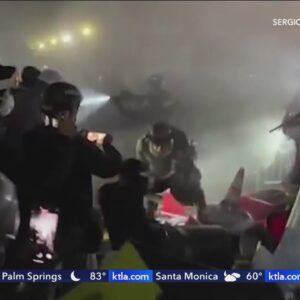 Officers dismantle pro-Palestinian encampment at UCLA, over 200 arrested