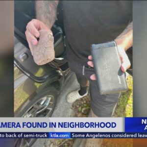 Residents disturbed after hidden camera found in Southern California neighborhood