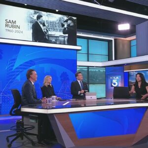 KTLA 5 Morning News honors Sam Rubin (full broadcast)
