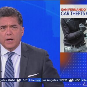 L.A. vehicle thefts are surging in the San Fernando Valley