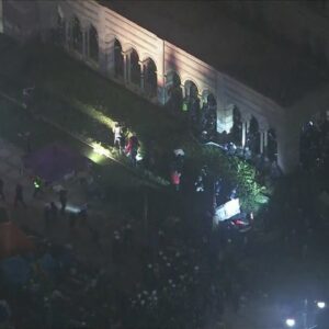 Law enforcement breaches pro-Palestinian encampment at UCLA
