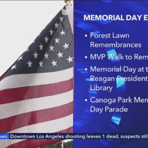 List of Memorial Day parades, ceremonies across SoCal