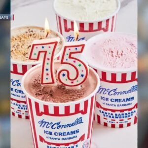 McConnell's Fine Ice Creams celebrates 75th Anniversary