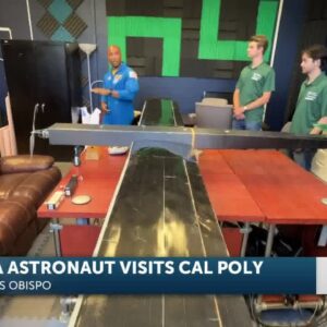 Nasa astronaut alum visits Cal Poly