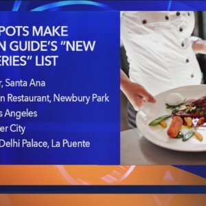 New restaurants added to Michelin’s California guide