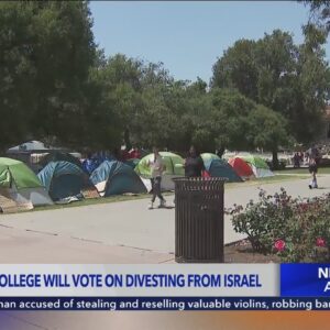 Occidental College plans to vote on divestment from Israel