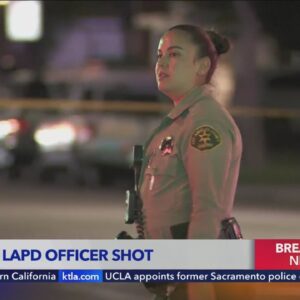 Off-duty LAPD reserve officer shot, caught in crossfire